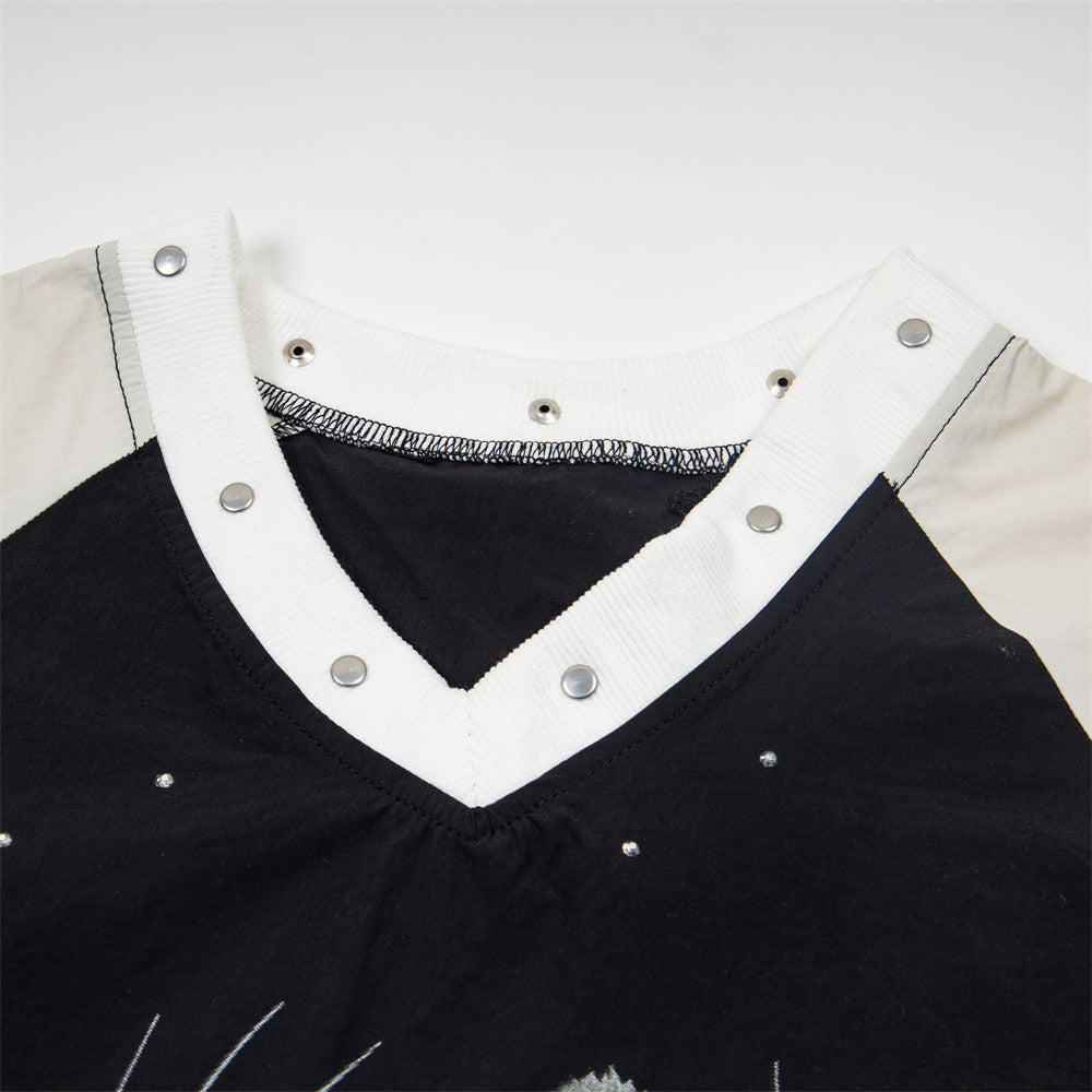 NIGHT KITTENS V-Neck Pullover '99