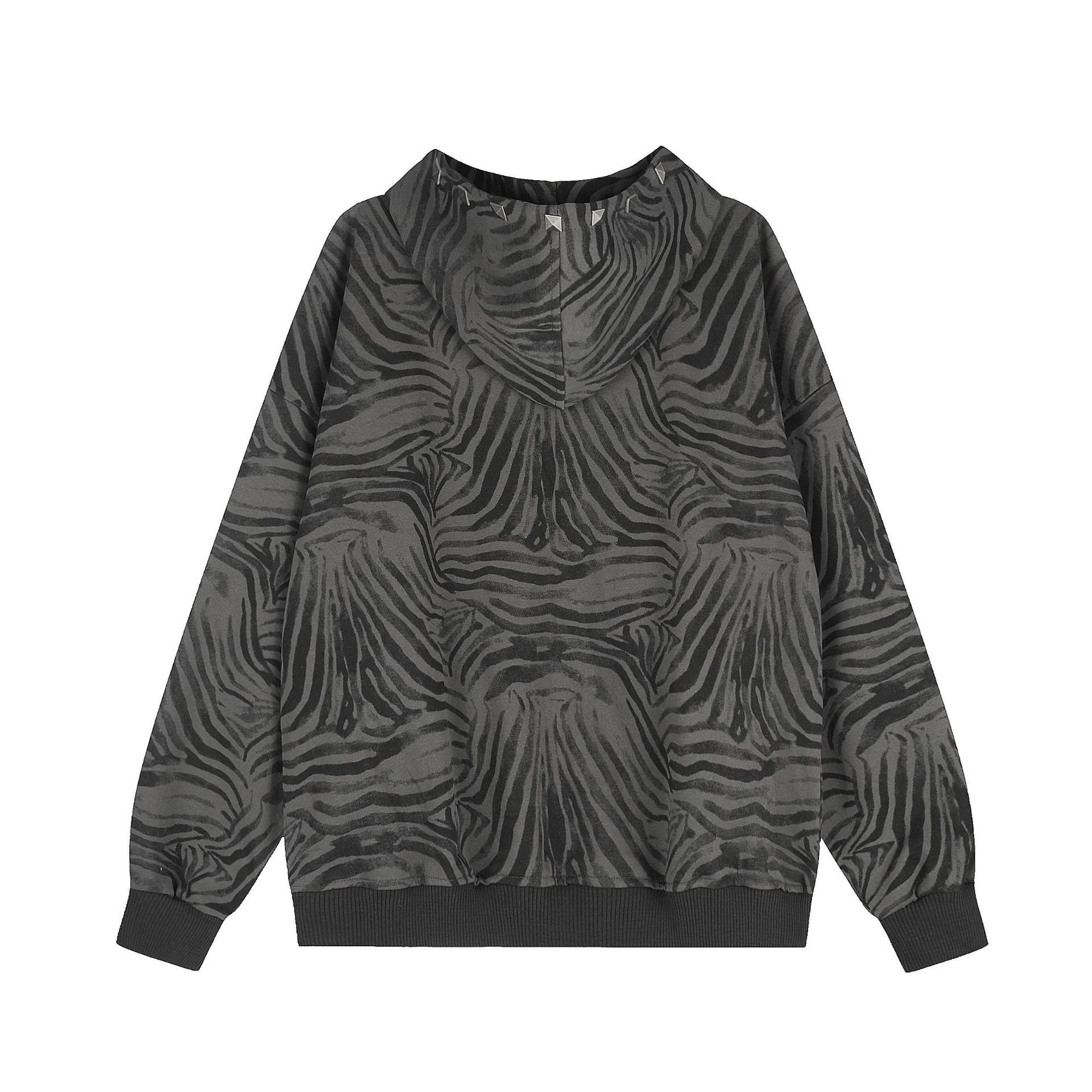 ZEBRA STRIPE HOODIE '56